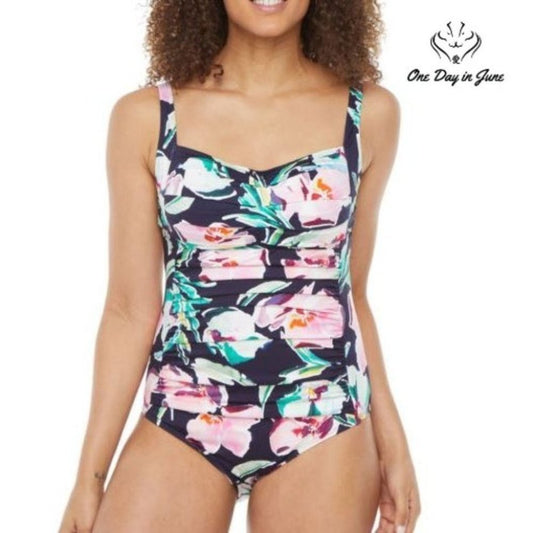 Liz Claiborne Floral One Piece Size 8