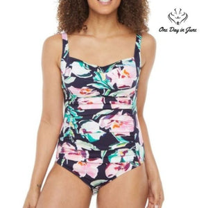 Liz Claiborne Floral One Piece Size 8