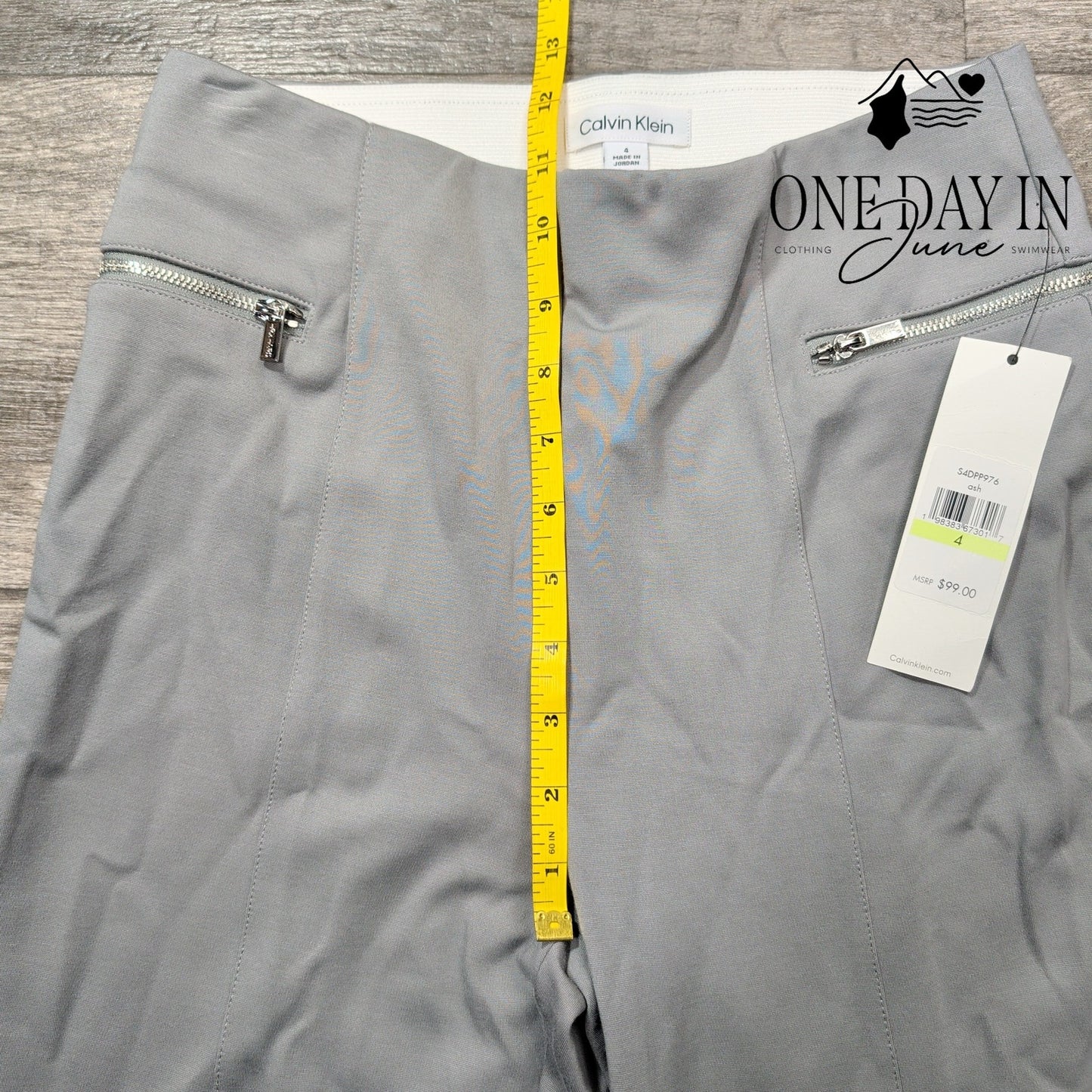 Calvin Klein Pull On High Waist Dress Pants Size 4