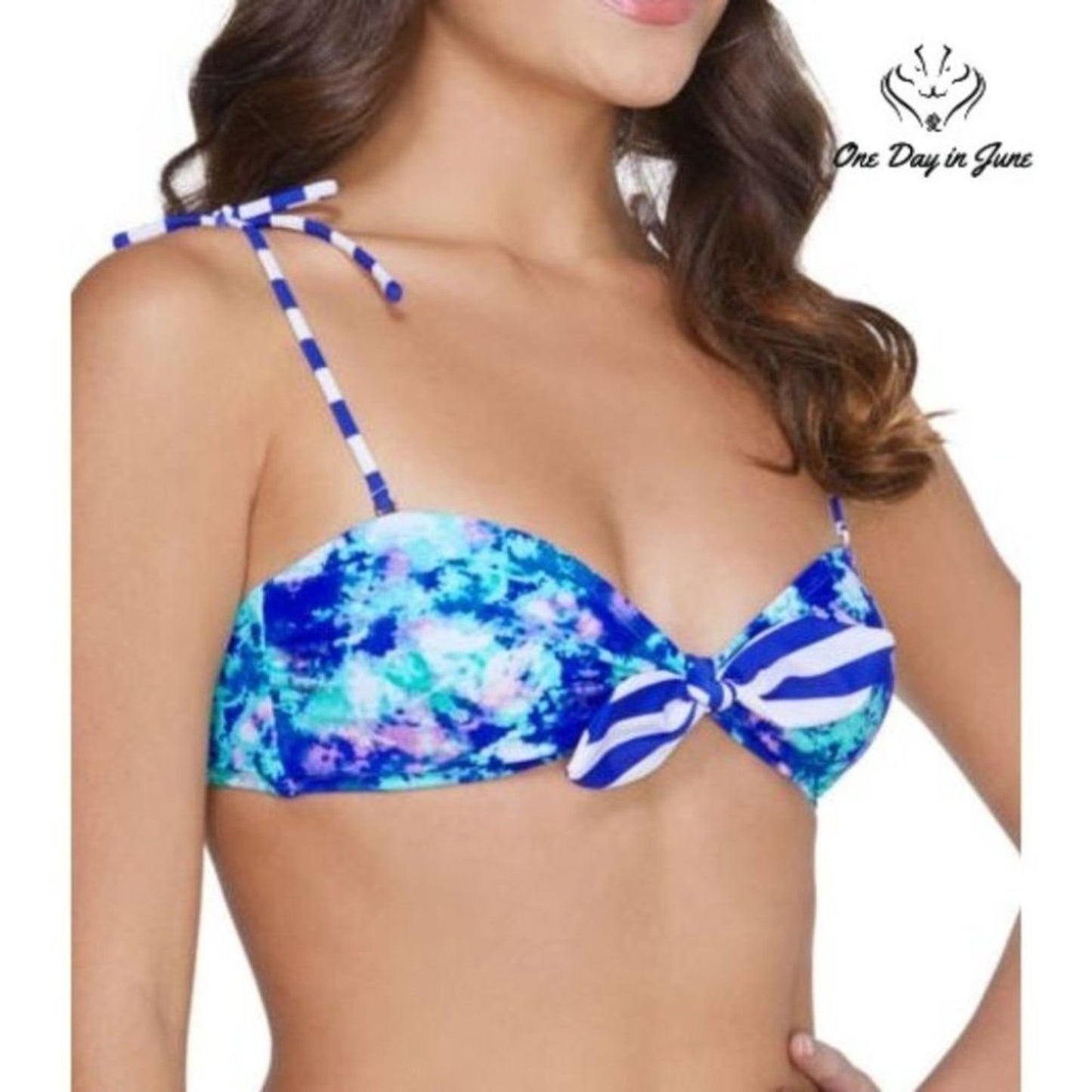 Arizona Jean Co. Bandeau Bikini Top Size S