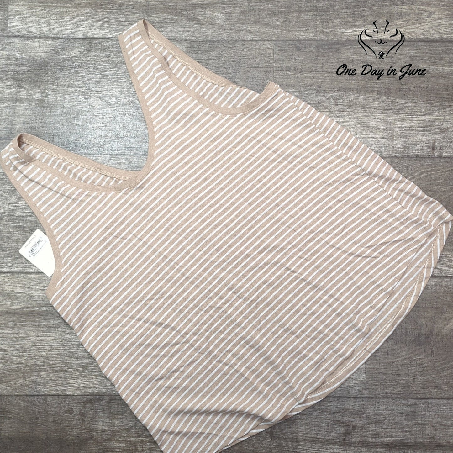 A.n.a Linen Sleeveless Tee Shirt Size XXL