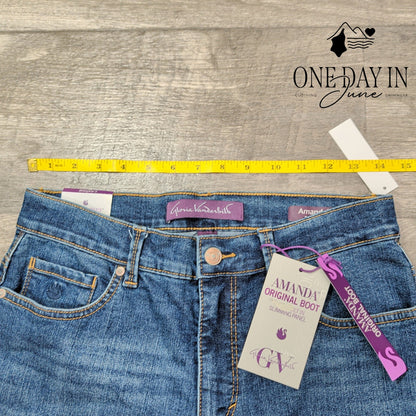 Gloria Vanderbilt Amanda Priginal Bootcut Jeans Size 6