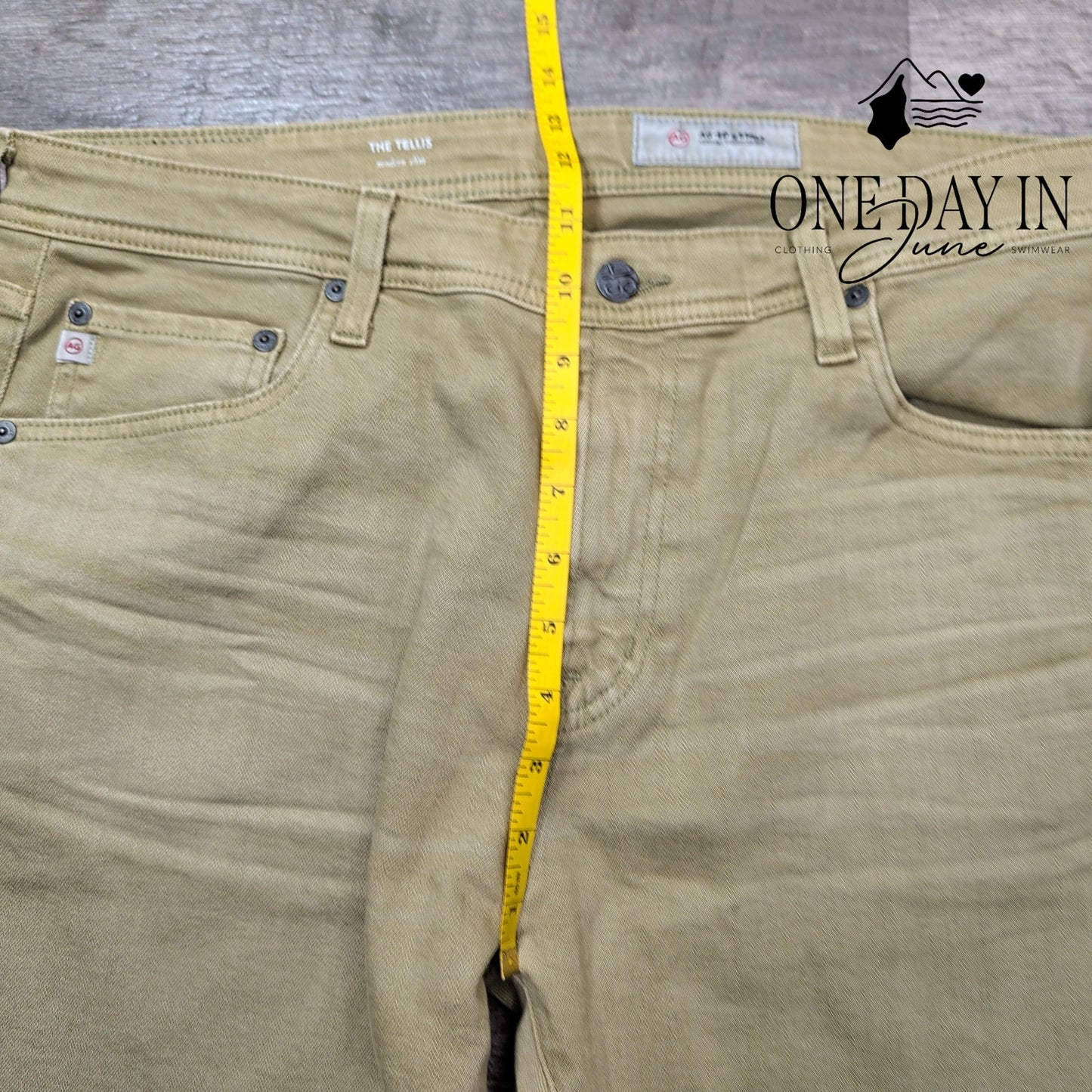 AG Adriano Goldschmied The Tellis Modern Slim Jeans Size 36X34