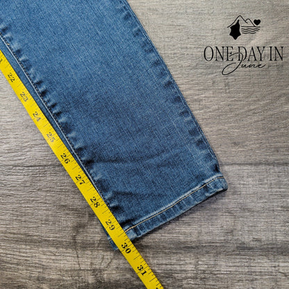 AG Adriano Goldschmied The Farrah High Rise Skinny Jeans Blue NWT Size 4 (27)