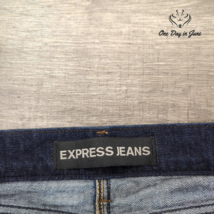 Express Denim Mini Skirt Size 00