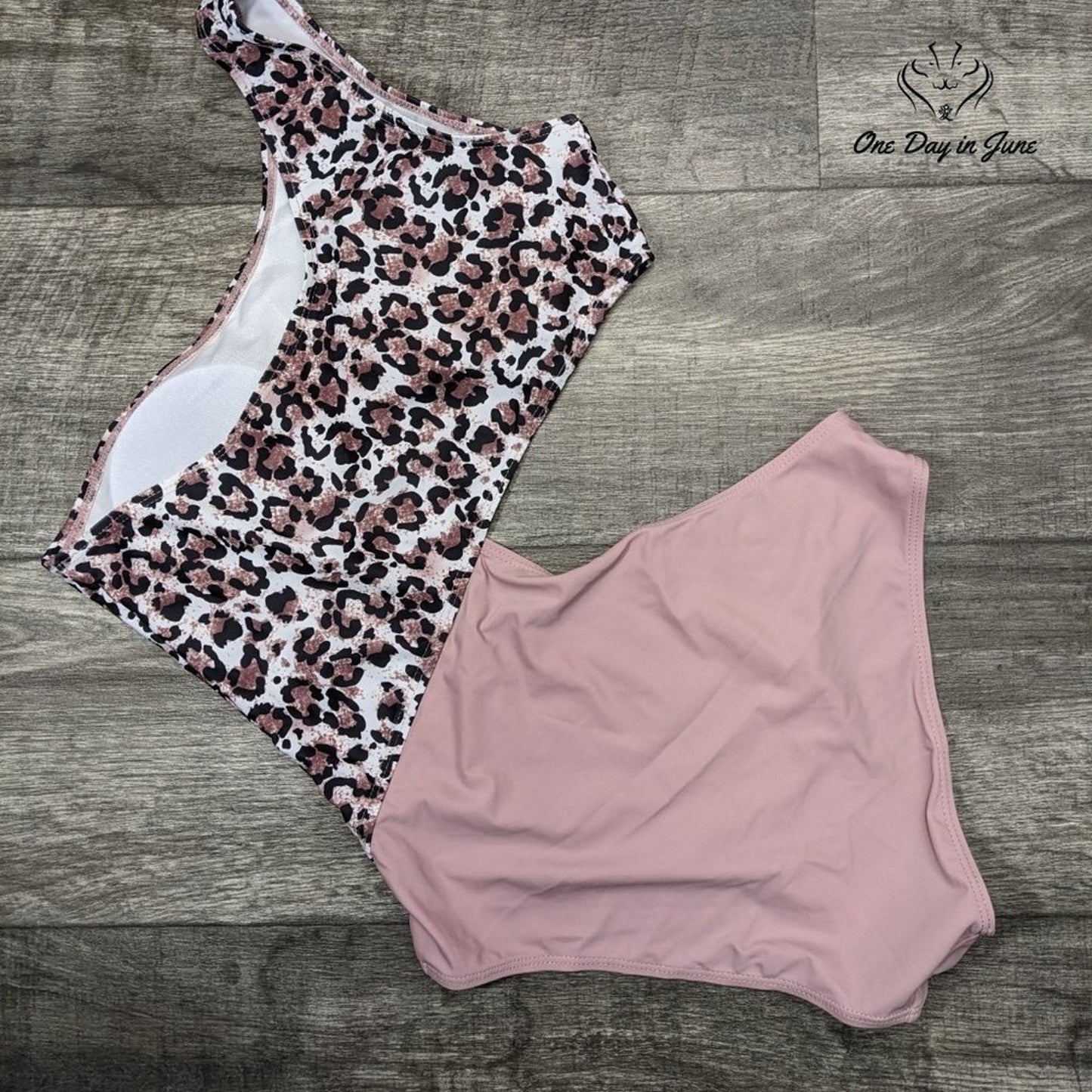 SweatyRocks One Shoulder One Piece Swimsuit Size L