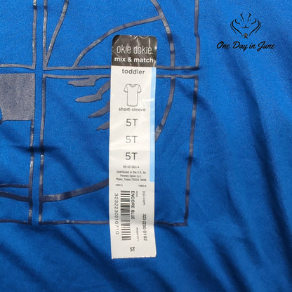 Okie Dokie Short Sleeve Tee Shirt Size 5T