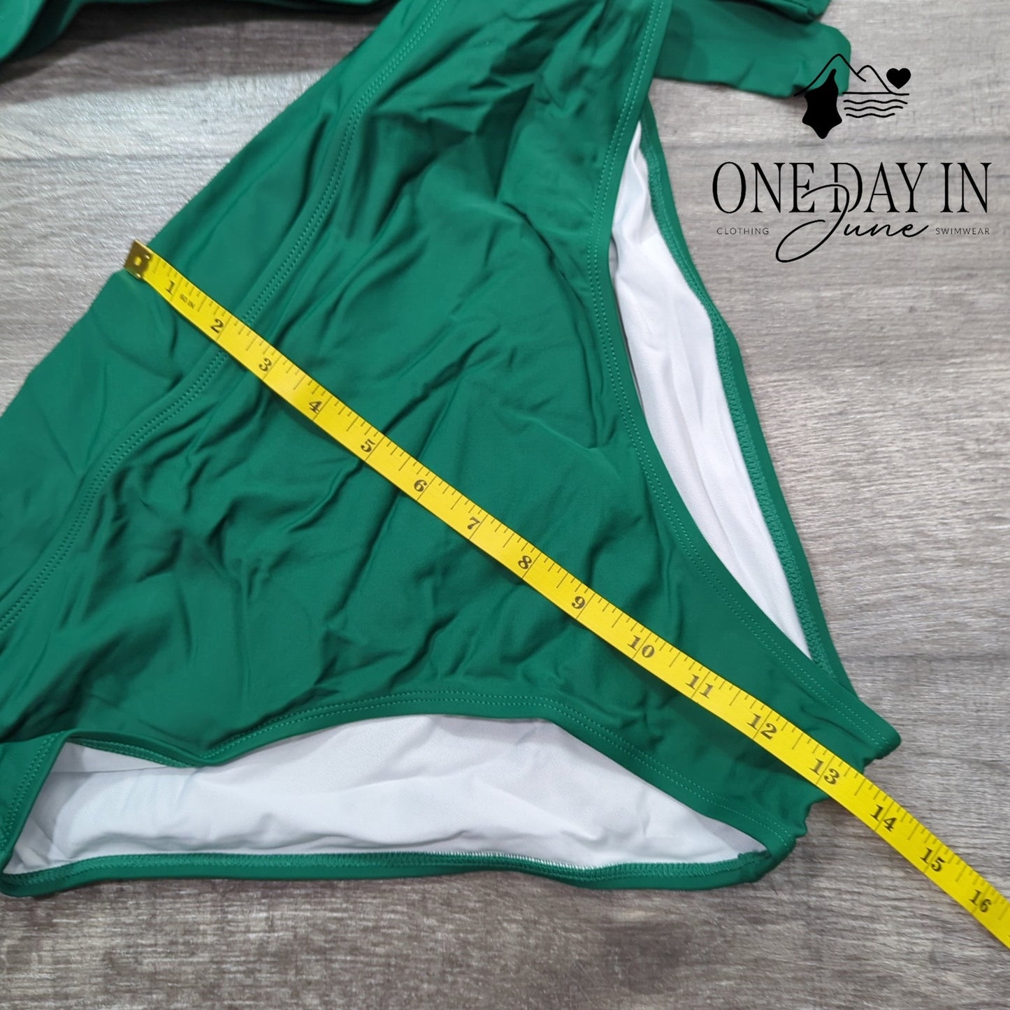 Zaful High Waist Crop Bikini Swimsuit Size XL