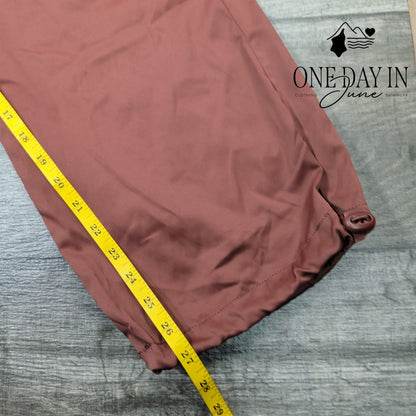 BCBGeneration Parachute Jogger Pants Brown Cargo Utility NWT Size XS