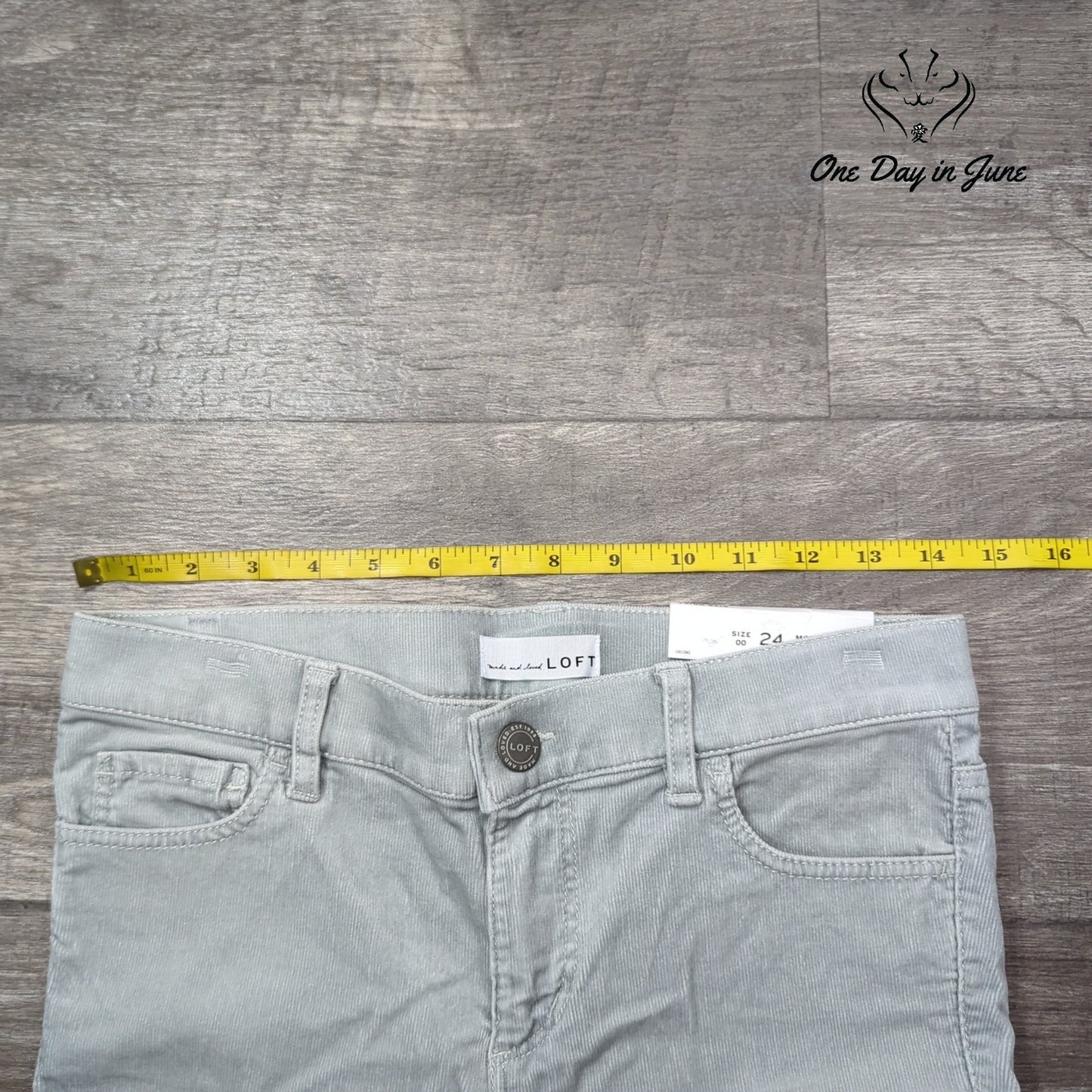 Loft Modern Skinny Corduroy Pants Size 24 (00)