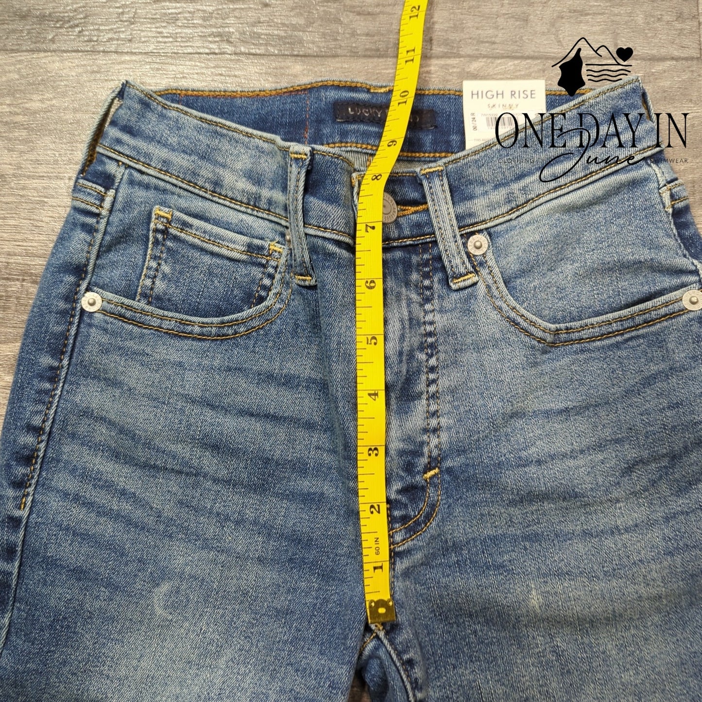 Lucky Brand Bridgette High Rise Skinny Jeans Size 00