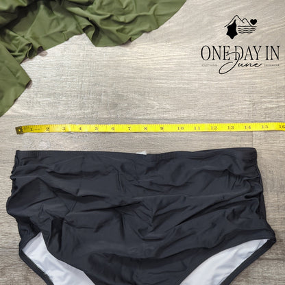 CharmLeaks Flounce Bikini Swimsuit Size XL