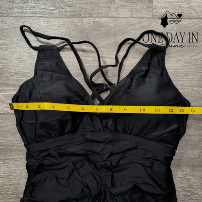 Aidonger V Front One Piece Swimsuit Size M