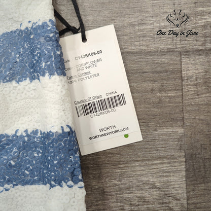 Worth Striped Pencil Skirt Size 0