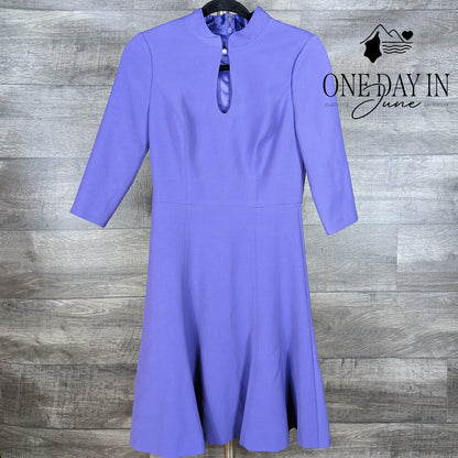 White House Black Market Keyhole Midi Dress Size 0