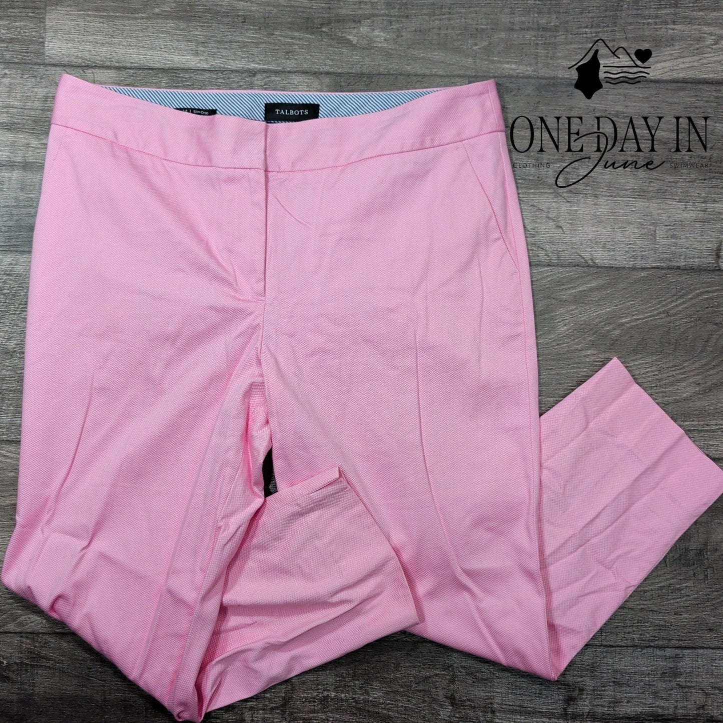 Talbots Slim Crop Pants Size 14