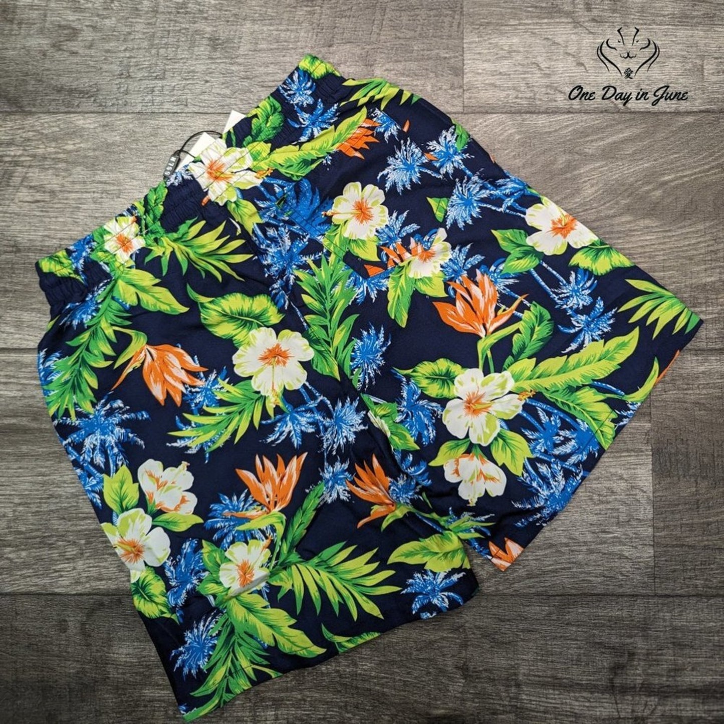 SSLR Tropical Board Shorts Size M