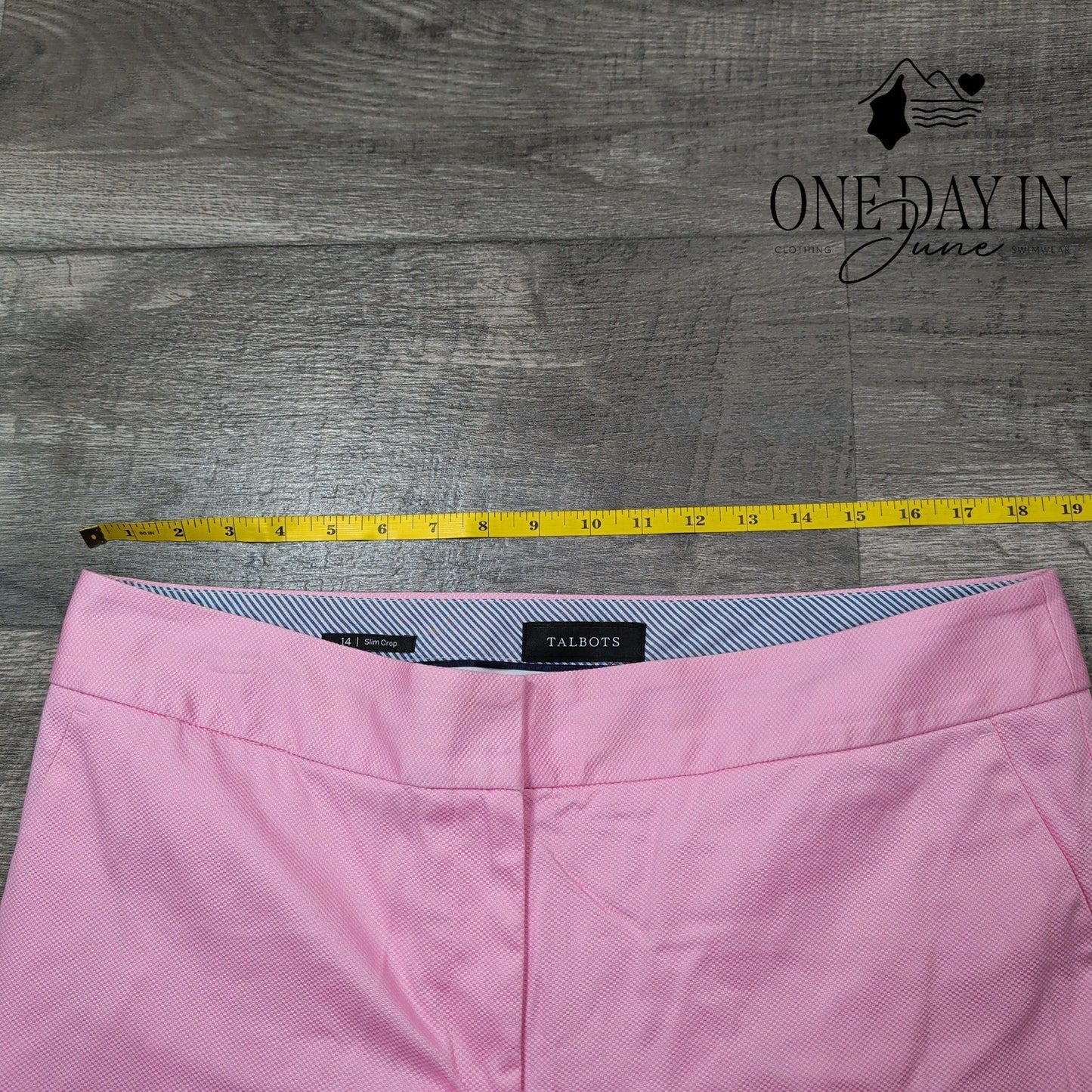 Talbots Slim Crop Pants Size 14