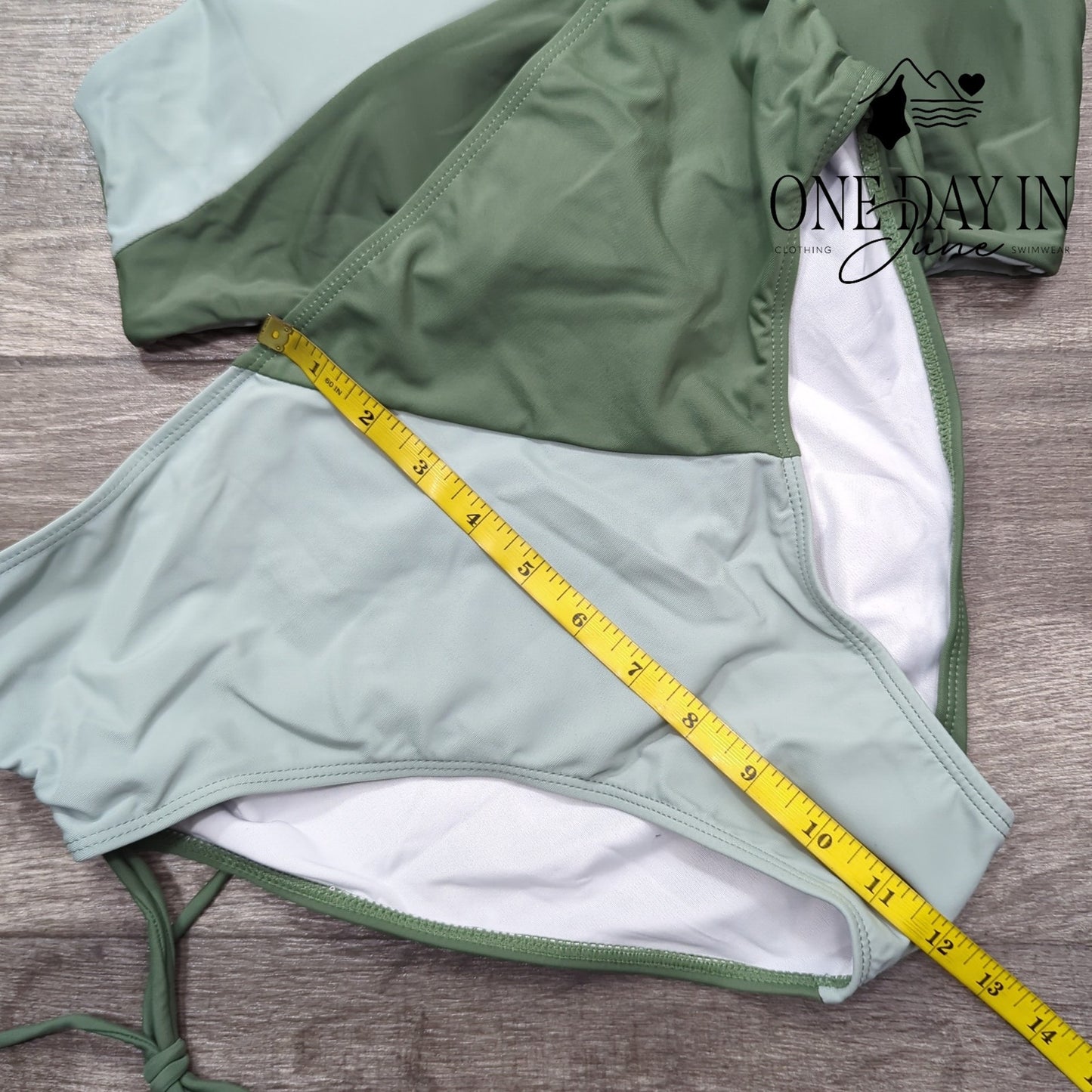 Summer Mae Maternity Colorblock Bikini Swimsuit Size M