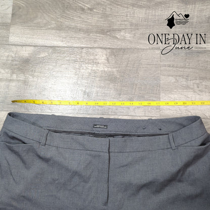 Worthington Plus Size Curvy Fit Perfect Trouser Pants Size 22WS