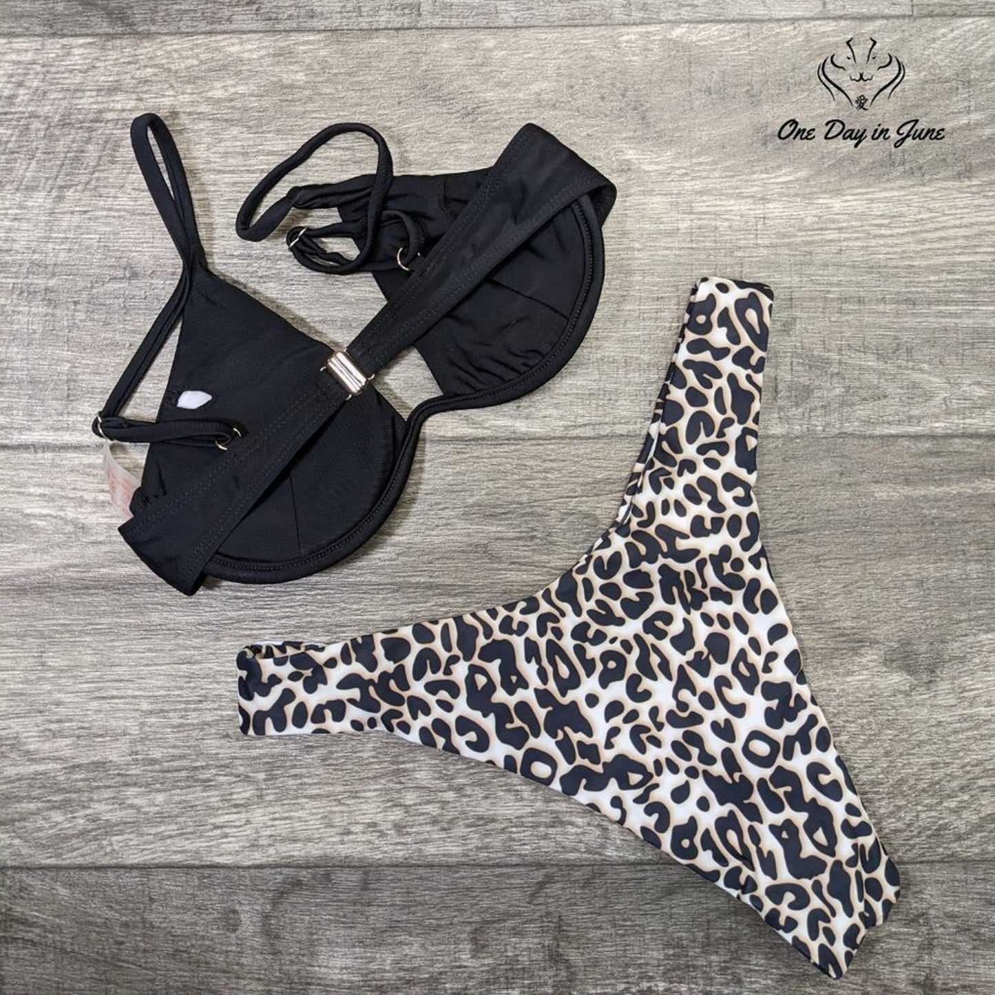 Verdusa Underwire Bikini Swimsuit Size S