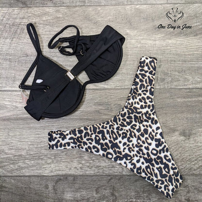 Verdusa Underwire Bikini Swimsuit Size S