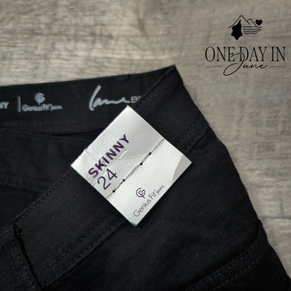 Lane Bryant Plus Size Genius Fit Skinny Jeans Size 24
