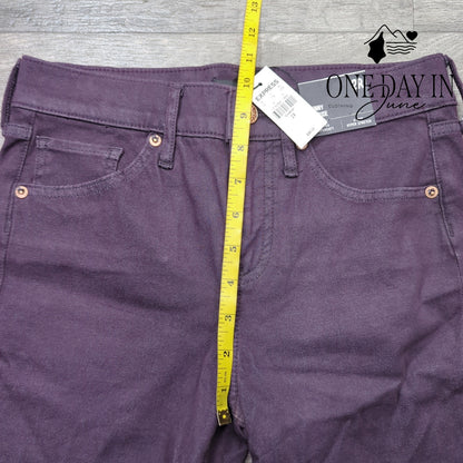 Express Skinny Mid Rise Jeans Size 2R