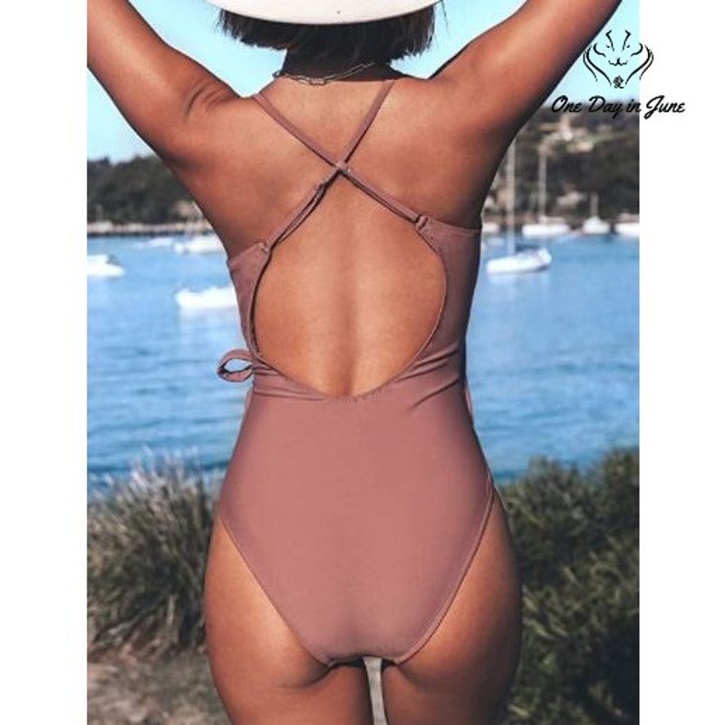 Cupshe Elegant Dance One Piece Swimsuit Size XXL