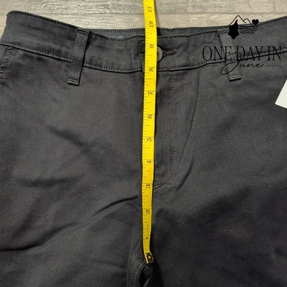 AG Adriano Goldschmied The Layla Cropped Flare Trouser Pants Black NWT Size 4