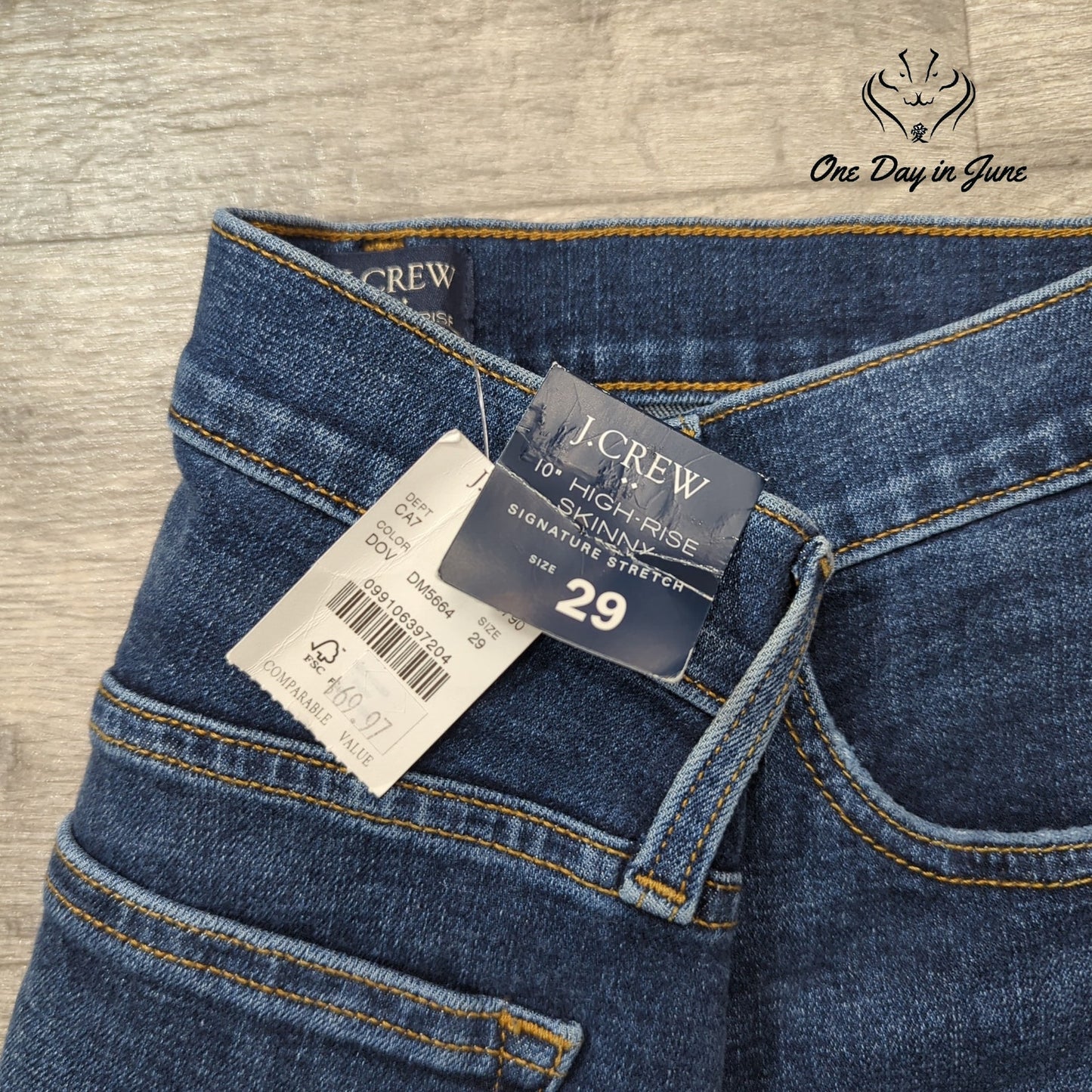 J.Crew High Rise Skinny Jeans Size 29 (8)