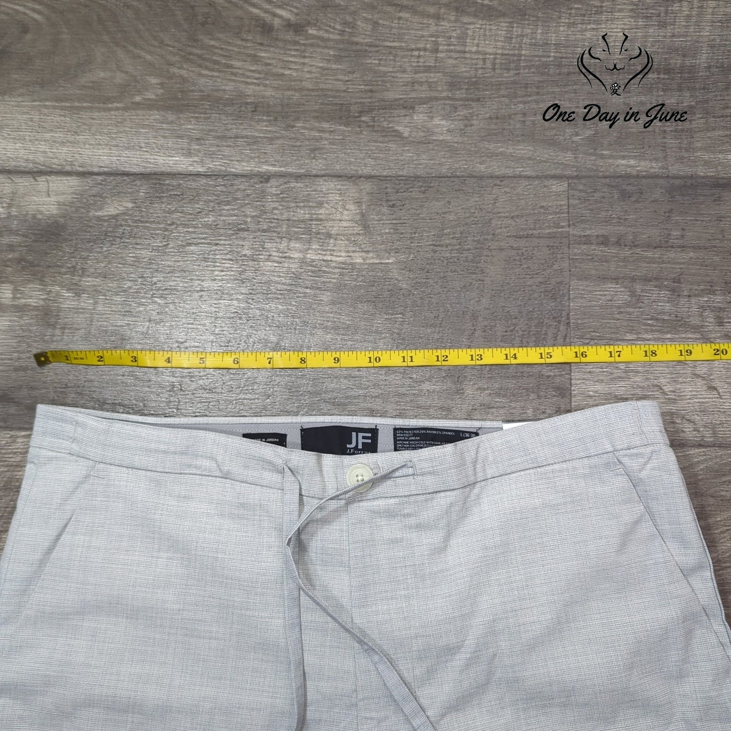 J.Ferrar Flat Front Drawstring Pants Size L
