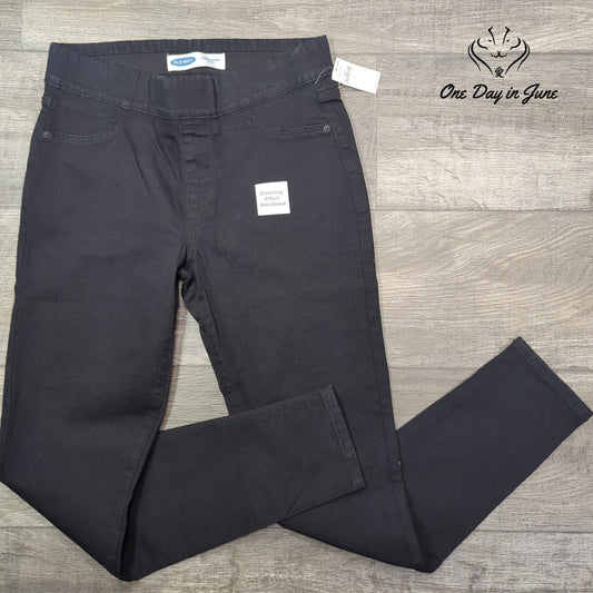 Old Navy Pull On Mid Rise Super Skinny Jeans Size 6