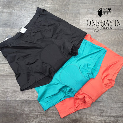 Riviyele 3 Pack Cycling Shorts Size M