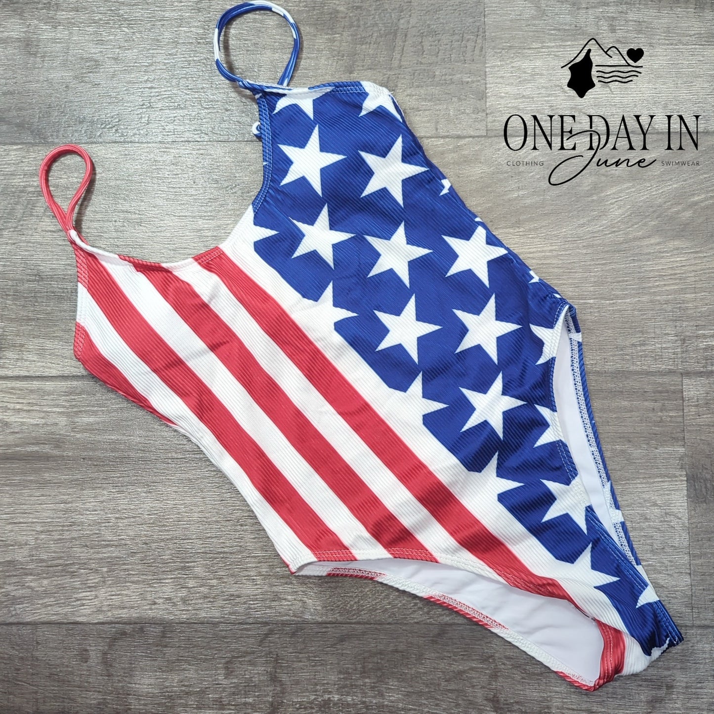 CharmLeaks Ribbed High Cut One Piece Swimsuit Size S