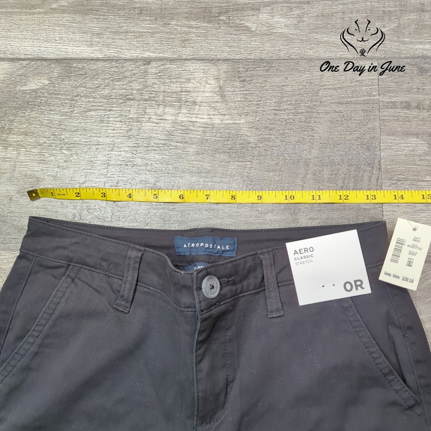 Aero Classic Stretch Straight Pants Size 0R