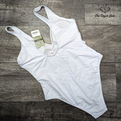 Shekini Deep V Buckle One Piece Swimsuit Size L