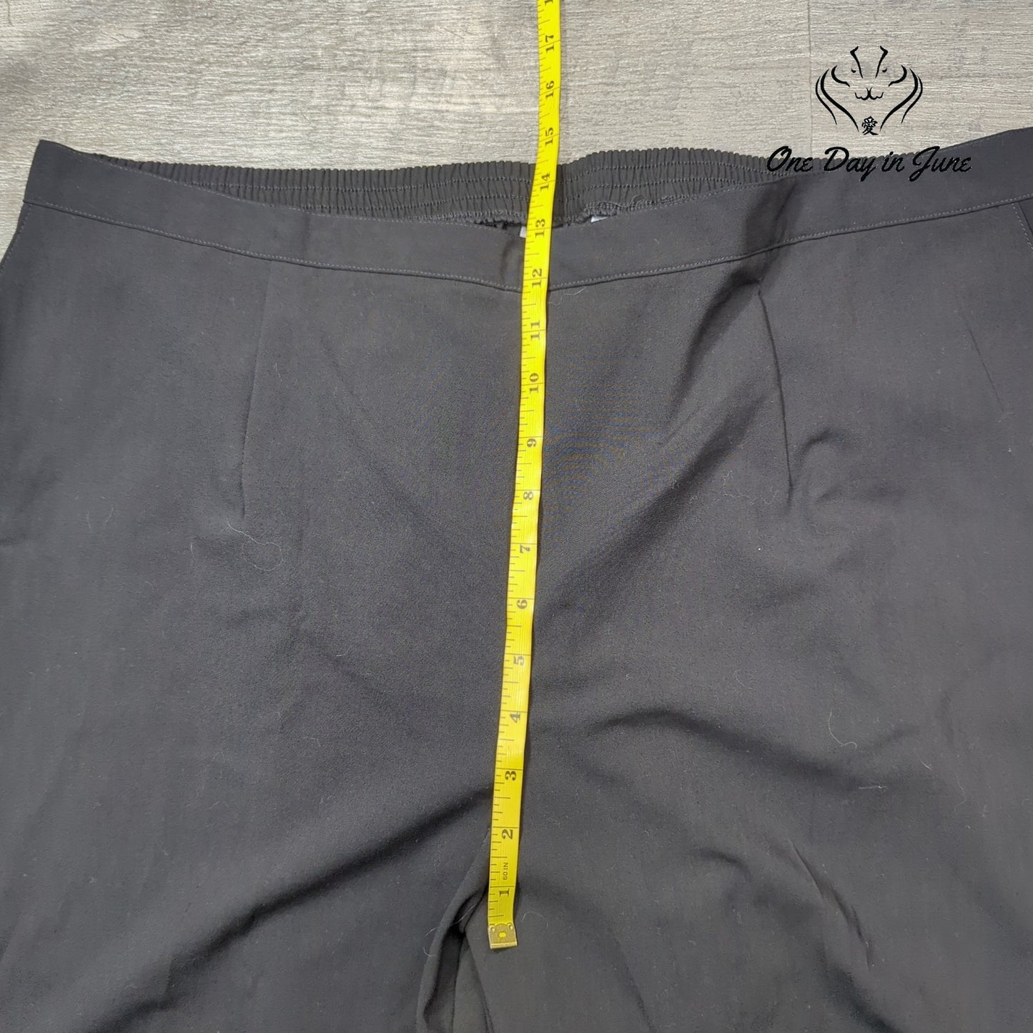 Alfred Dunner Plus Size Pull On Straight Leg Pants Size 22W
