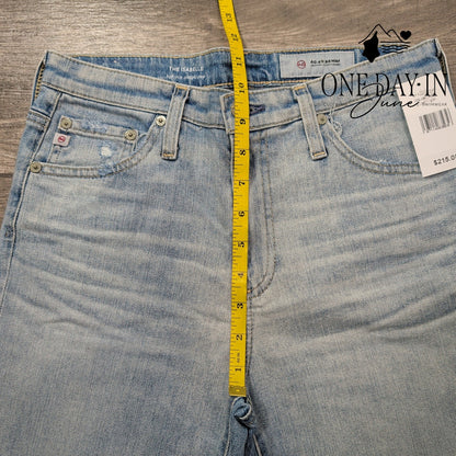 AG Adriano Goldschmied Isabelle High Rise Straight Crop Jeans NWT Size 4 (27)