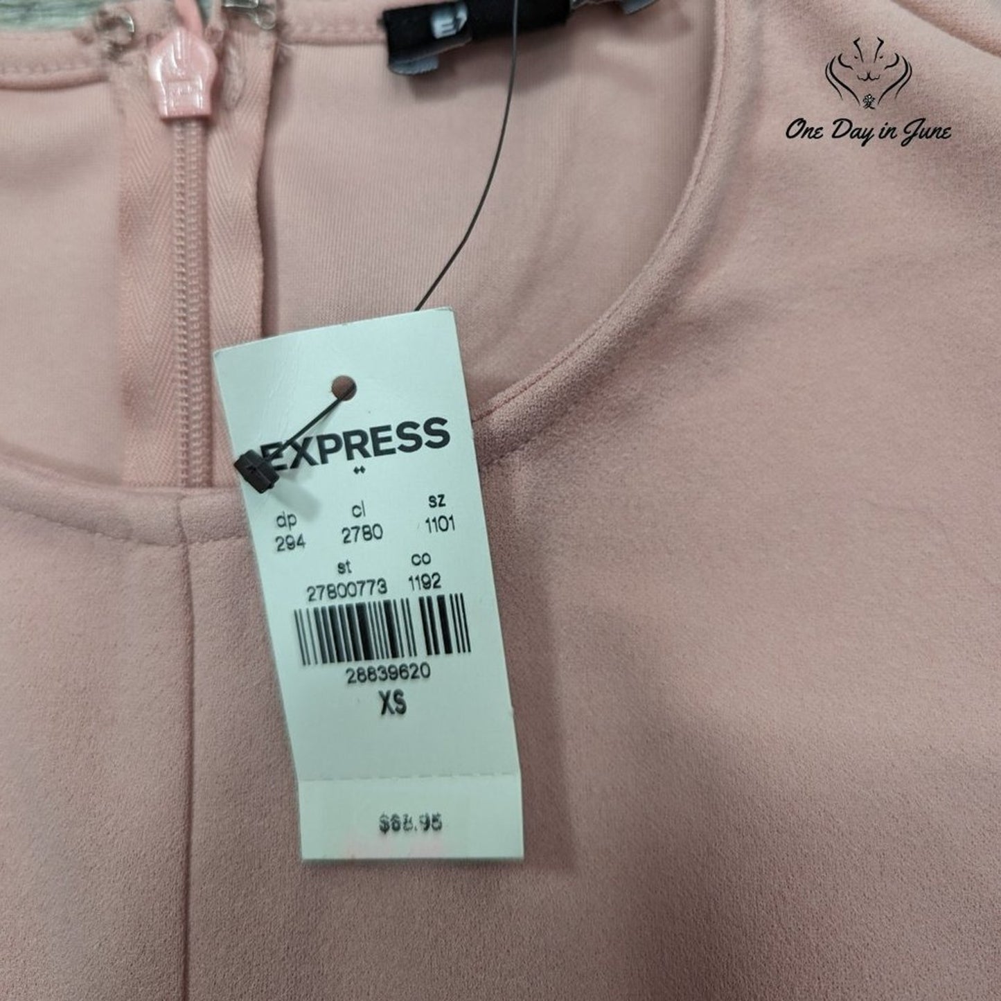 Express Short Sleeve Dress Size XS