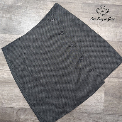 Banana Republic Button Front Mini Skirt Size 10