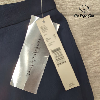 Preston & York Regular Fit Straight Leg Pants Size 16