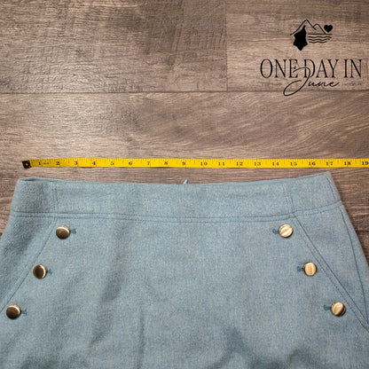 Loft Wool Mini Skirt Size 12