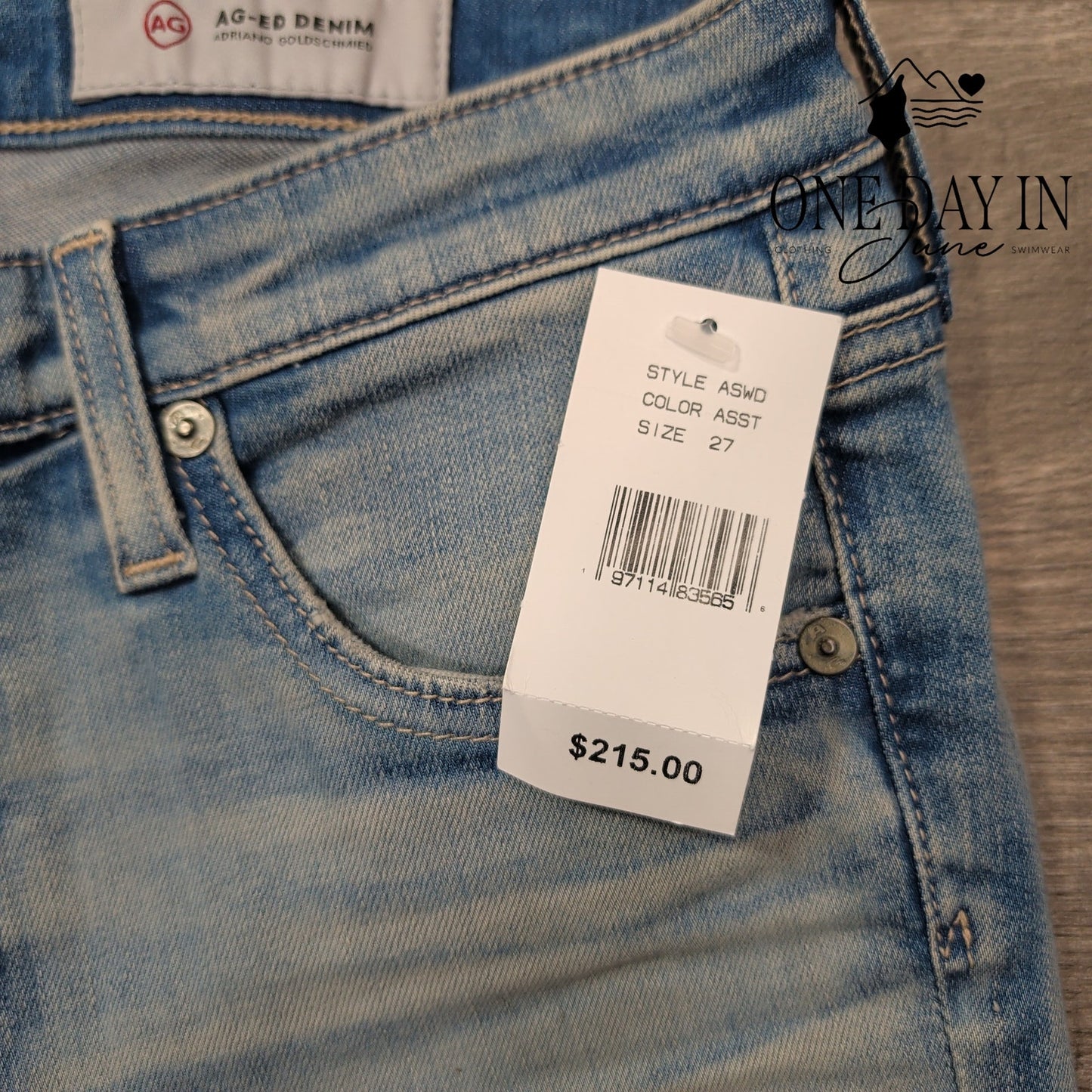 AG Adriano Goldschmied The Legging Ankle Super Skinny Ankle Jeans Size 4 (27)