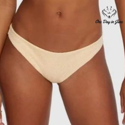 RVCA Run Wild Low Rise Bikini Bottom Size S