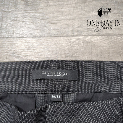 Liverpool Cropped Dress Pants Size 16