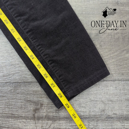 Loft High Rise Skinny Ankle Corduroy Pants Size 8