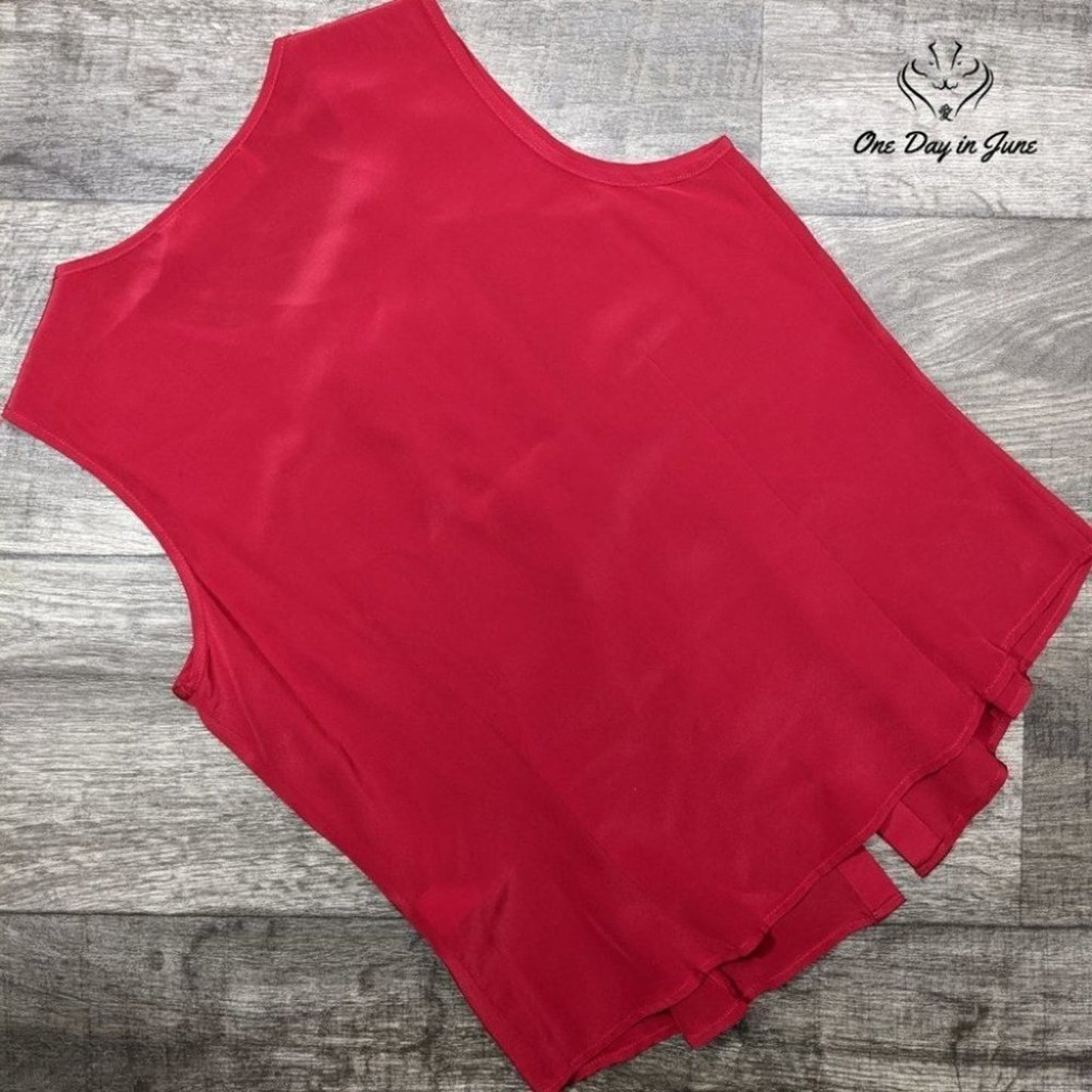 Amanda Uprichard Light Silk Sleeveless Top Size M