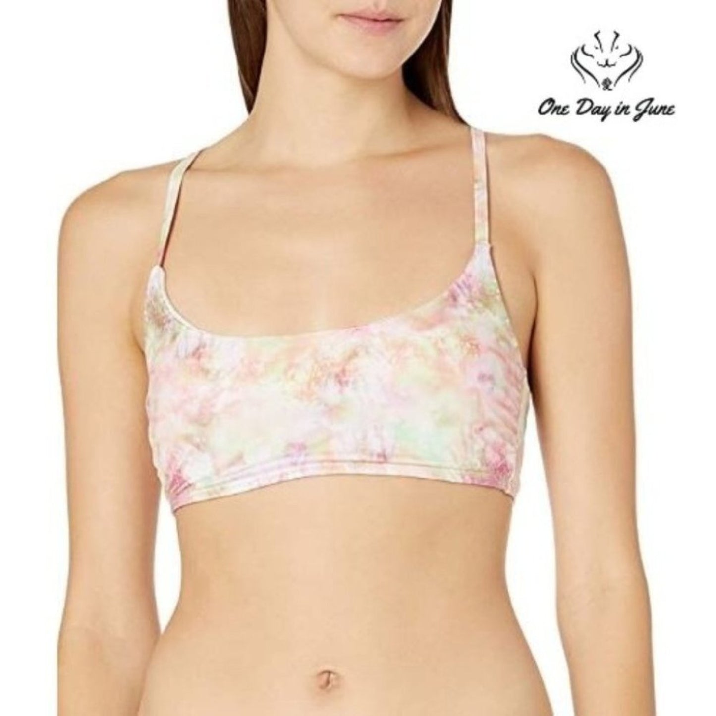 Vicious Young Babes Sweet Tooth Bikini Top Swimsuit Size L