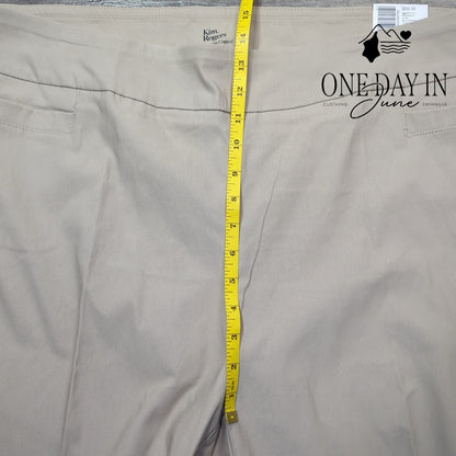 Kim Rogers Plus Size Millenium Tummy Control Pull On Pants Size 24W